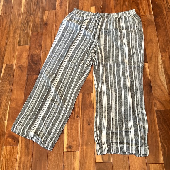 Briggs New York Pants & Jumpsuits Briggs Linen Pants Xxl Poshmark